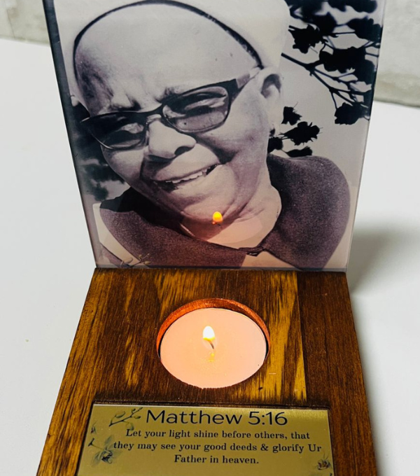 Personalised Candle Holder