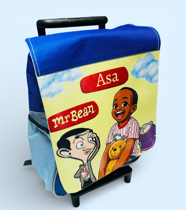 Personalized Kiddies Pull-Up Trolley Bag