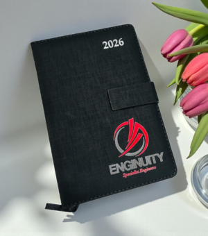 Custom Branded 2026 Executive Diary / Journal