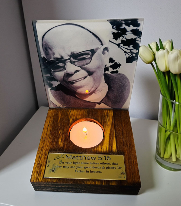 Personalised Candle Holder