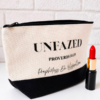 Custom Printed Canvas Cosmetic & Makeup Bag
