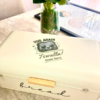 Custom Printed Vintage Metal Bread Bin