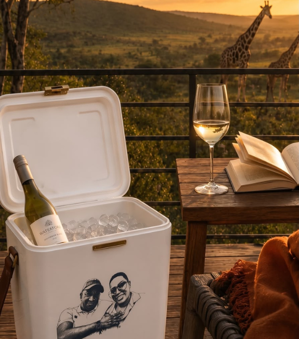 Custom Printed Luxury Retro Cooler Box (Portrait Edition)