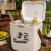 Custom Printed Luxury Retro Cooler Box (Portrait Edition)